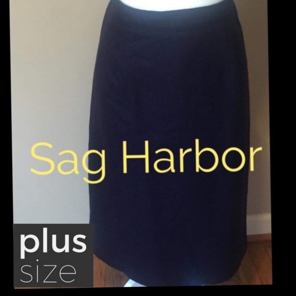 Sag Harbor Wool Skirt - Picture 1 of 8